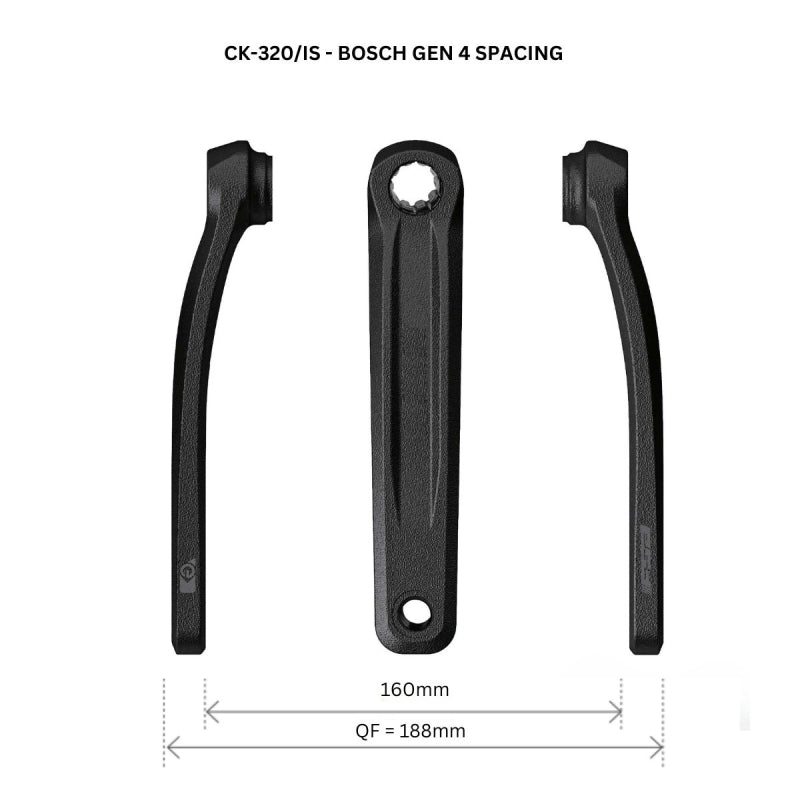 Fsa Components E-bike CK-320/IS Armset Bosch G4 / Yamaha Pwx 165MM