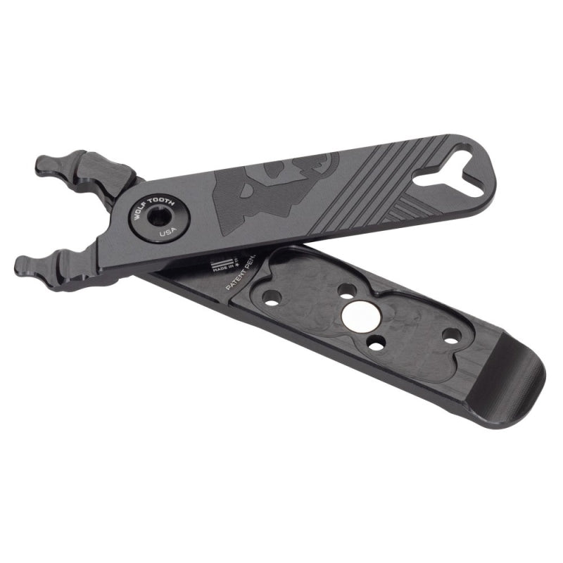 Wolf Tooth Master Link Combo Pliers - Black Bolt