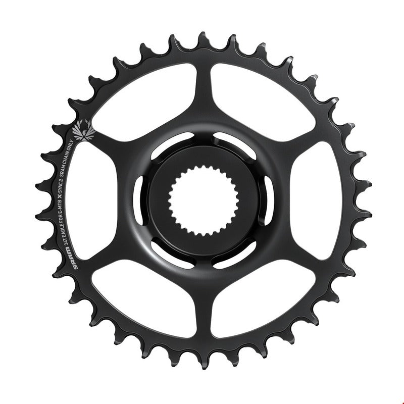 Sram CR 1X12 Eagle 34T DM Bosch Blk Chain Ring X-sync 2 34T Bosch Direct Mount Black