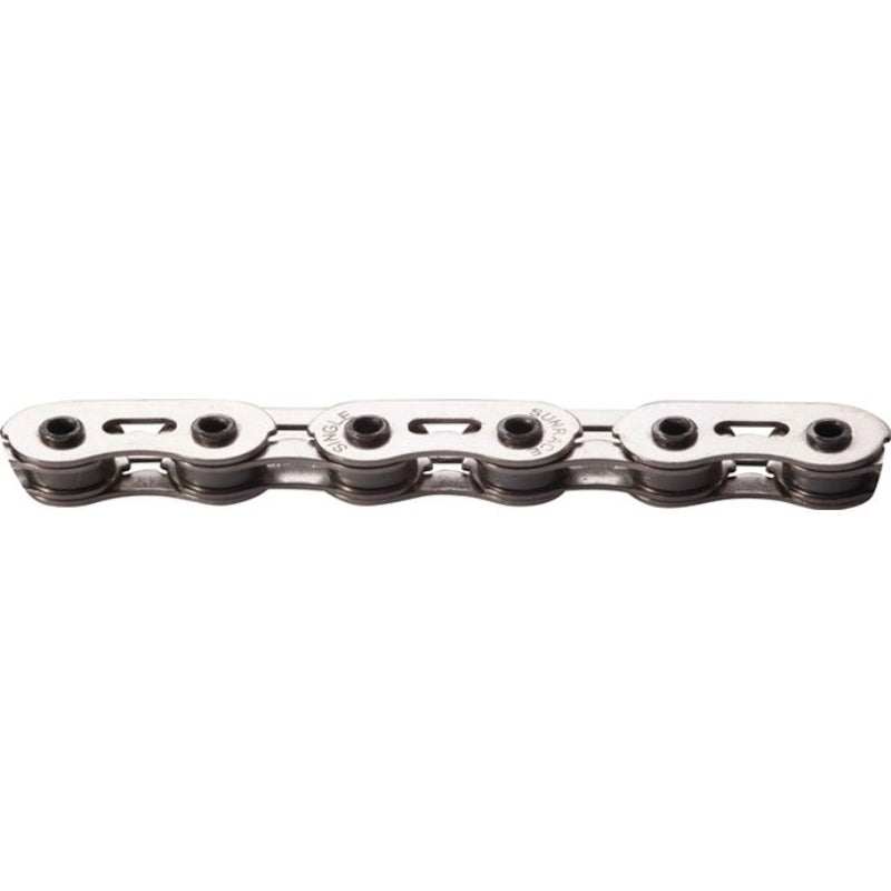 Ybn Chain Track 1 Speed MK747SL-S2 Silver 102L W/ Spring-clip Link