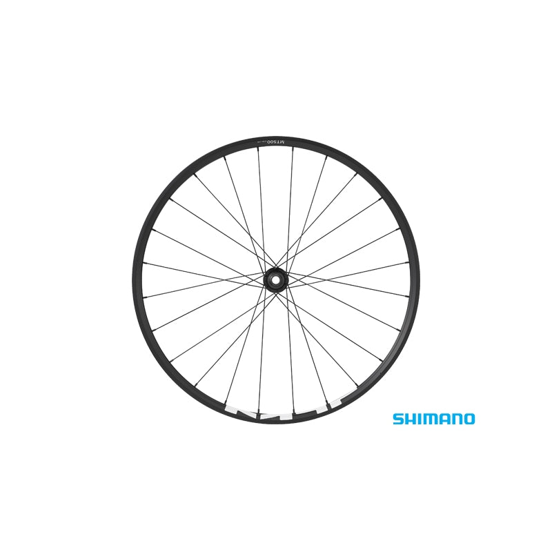 Shimano WH-MT500 Front Wheel - 27.5IN Black 100X15MM Centerlock