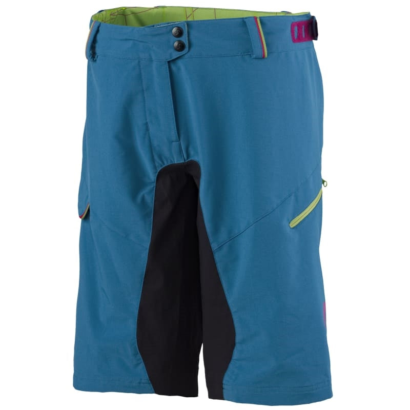 Scott Shorts W's Progressive Ls/fit W/padseaport Blue/festival Purple