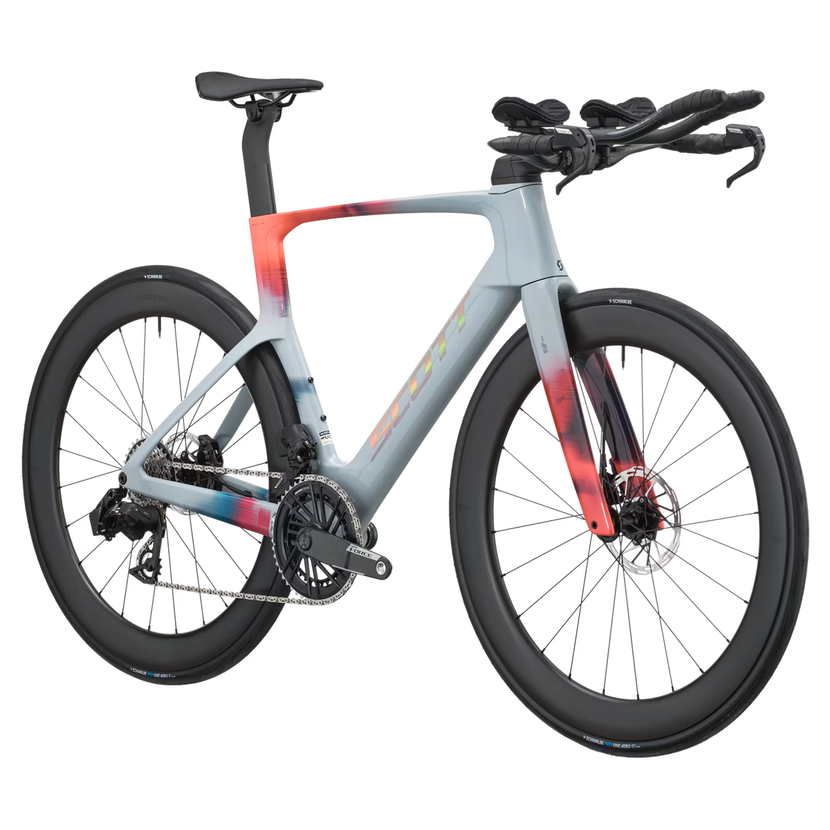 Scott Bike Foil RC Tri Narg/s Narwal Grey/gloaming Orange