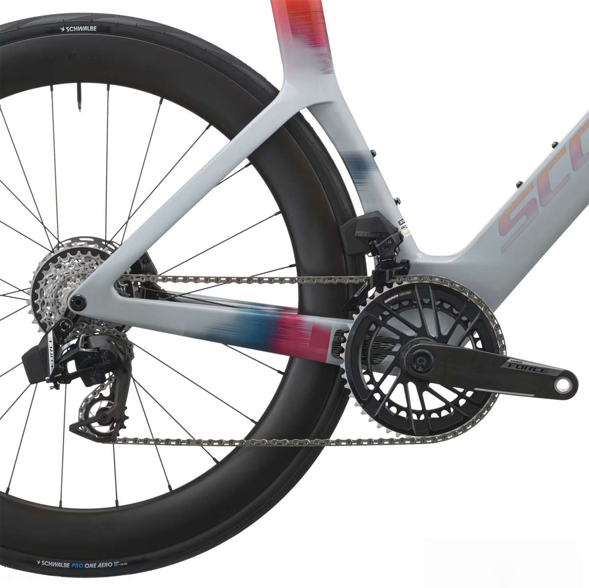 Scott Bike Foil RC Tri Narg/s Narwal Grey/gloaming Orange