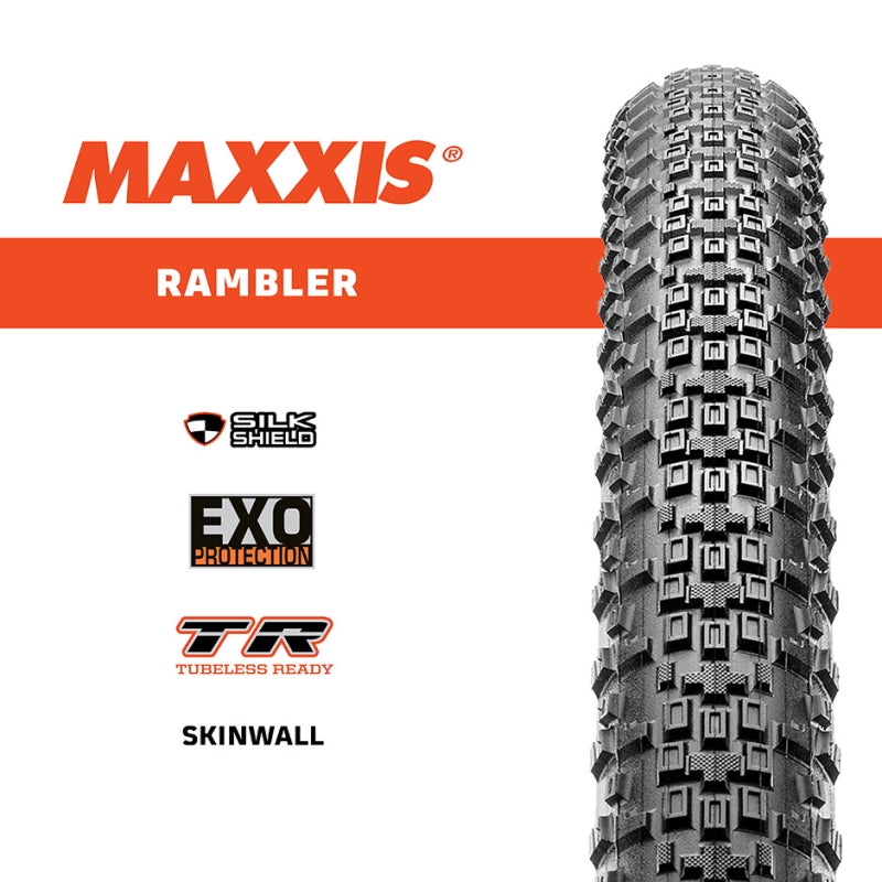 Maxxis 700 X 45 Rambler Hypr X/exo/tr Tanwall 120TPI Foldable