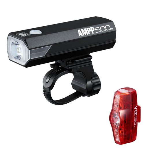 Cateye Ampp 500S & Viz 150 Lightset
