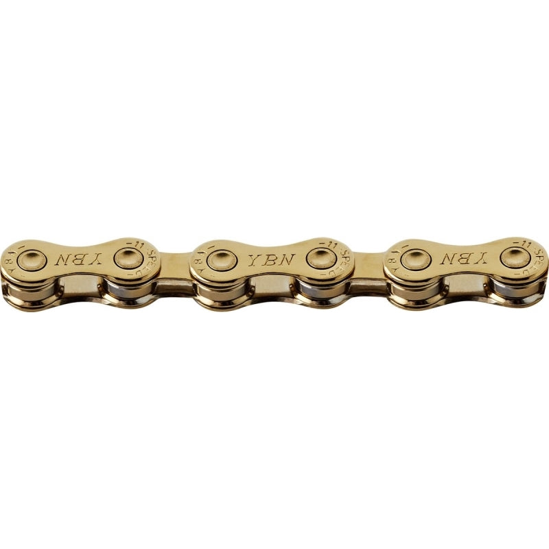 Ybn Chain 11 Speed S11-TI-GOLD Gold 116L W/ QRS11 Link