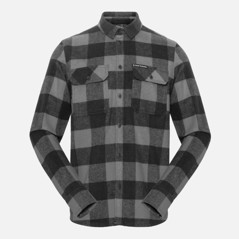 Sweet Protection Forester Flannel Shirt - XL - Black Xlarge