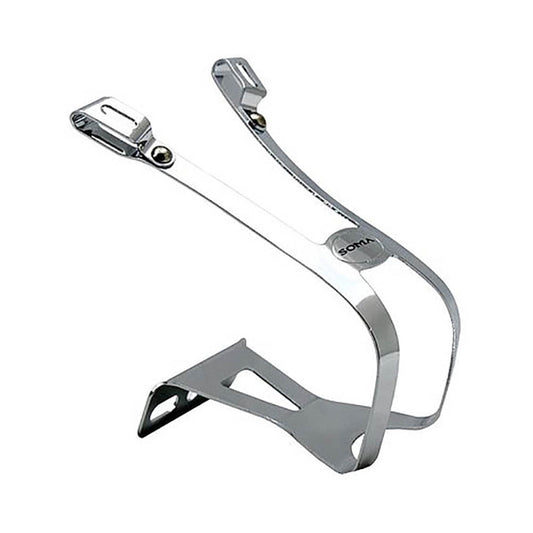 Toe Clips - Dbl-gate Chrome
