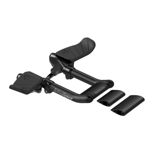 Vision Metron 5D Acr Clip-on Mini Aerobar - Suits Metron 5D Acr Handlebar - Alloy Extension - 117MM