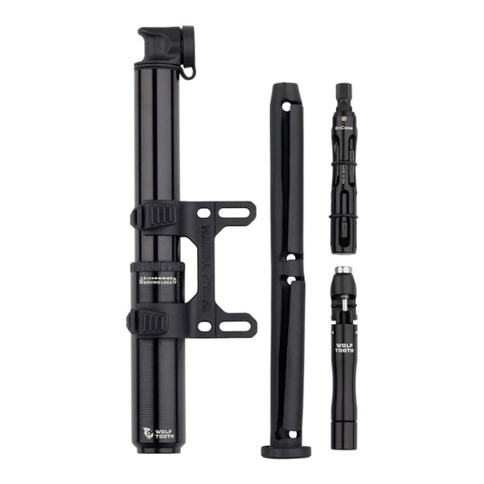 Wolf Tooth Encase System Pump 85CC With Hex Bit Wrench & Chain +tyre Plug Multi-tools