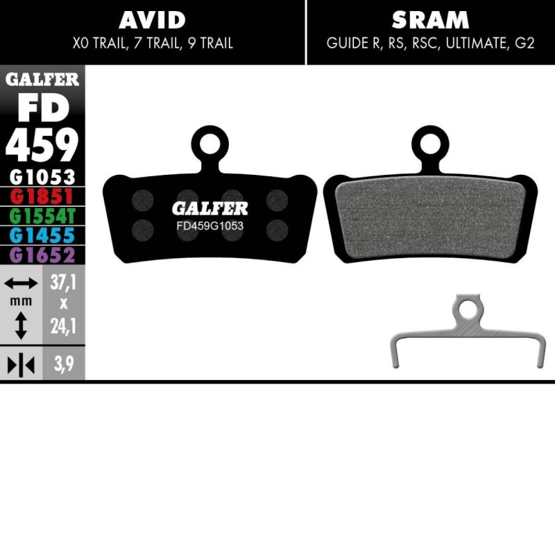 Galfer Performance (black) Brake Pads Sram Guide / Avid XO Trail