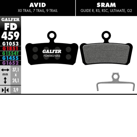 Galfer Performance (black) Brake Pads Sram Guide / Avid XO Trail
