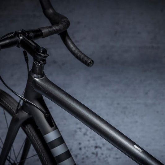 Dyedbro Frame Protection Wrap Gravel Clear Black Matt Clear Black Matt Frame Protection Wrap Gravel