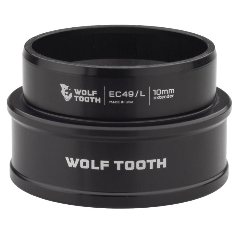 Wolf Tooth EC49/40 Lower Headset Extended 10MM - Black