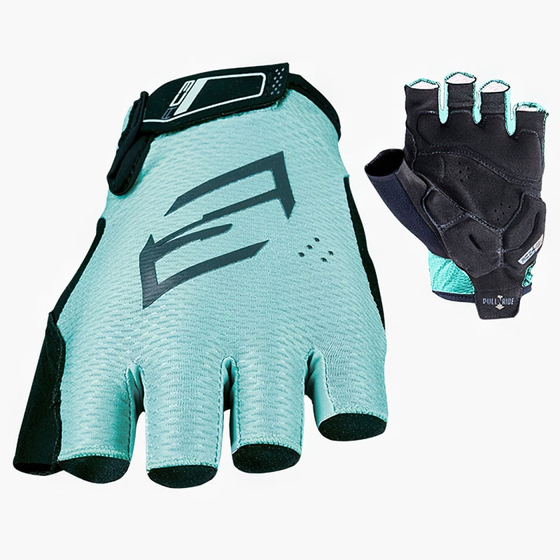 Five RC3 Gel Road Gloves Green/water L