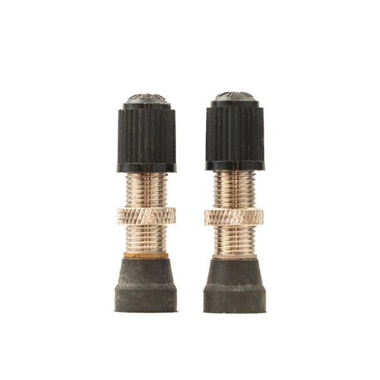 Stans 32MM Schrader Valve - Pair Straight Drilled Hole