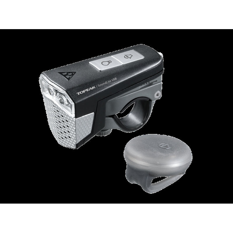 Topeak Light & Horn Soundlite Usb 70 Lumens