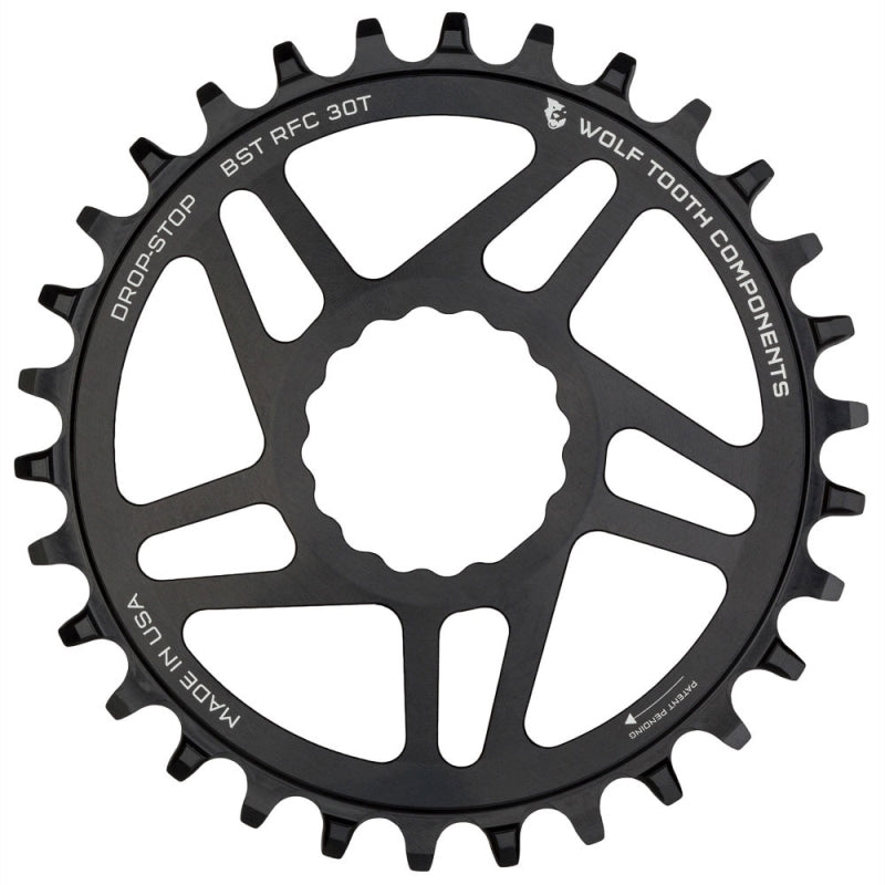 Wolf Tooth DM Chainring For Race Face Cinch Cranks - 32T Boost - Drop Stop B