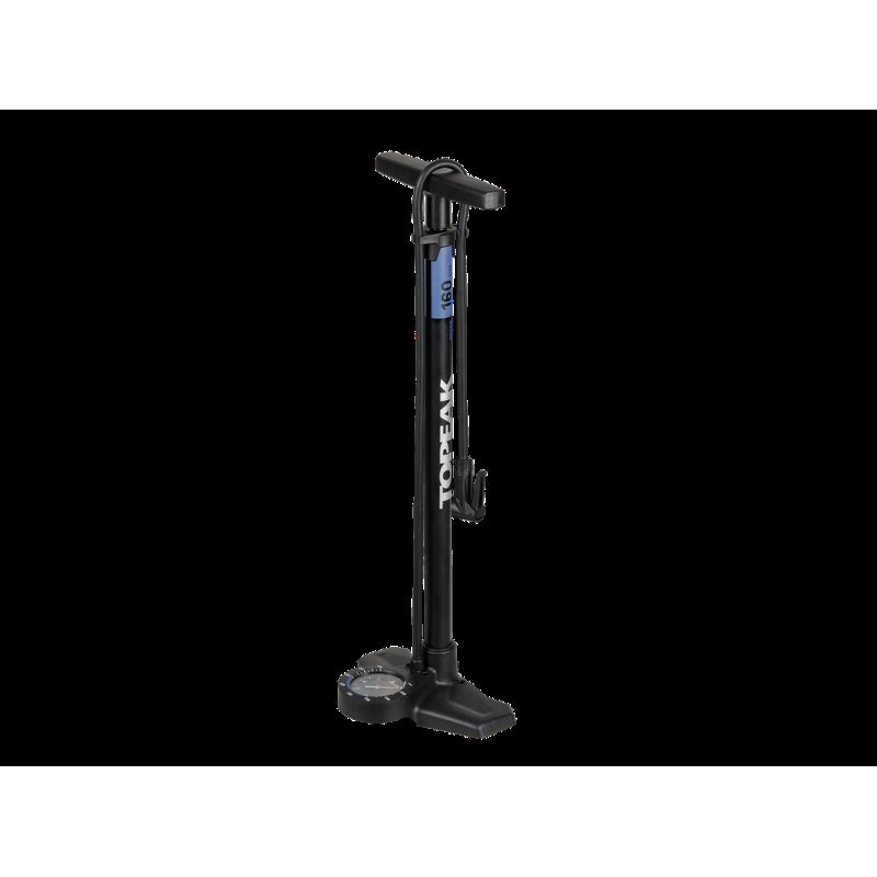 Topeak Floor Pump Joeblow Roadie EX Black/blue 160PSI