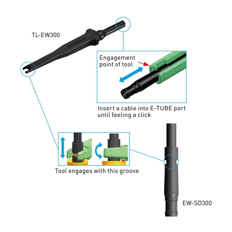 Shimano TL-EW300 Cable Tool EW-SD300