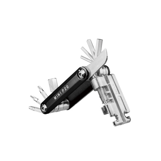 Topeak Multi Tool Mini P20 20 Functions W/chainlink Tool W/bag Black