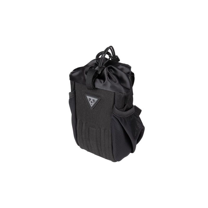 Topeak Bikepacking Freeloader 1.0L Black Stem Mount Bag For Bottle Energy Bars Backup Battery Packs