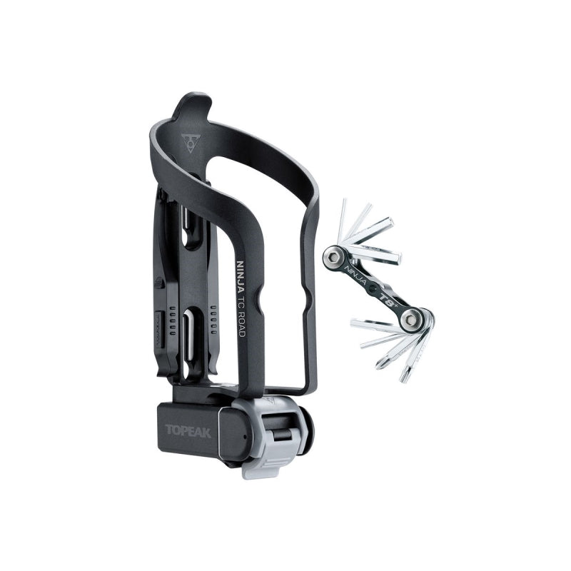 Topeak Cage Ninja TC Road + 8 Function Tool