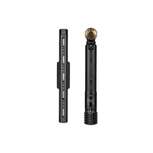 Topeak Workshop Tool Torqstick 2-10NM Compact Adjustable Mechanical Wrench & 5 Tool Bits