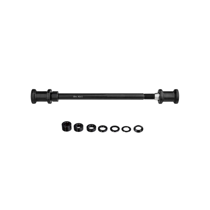 Topeak Journey Trailer TX Axle KIT-P15180MM 7075 Cnc Thru Axle W/M12 X Pitch 1.5MM Thread W/spacer